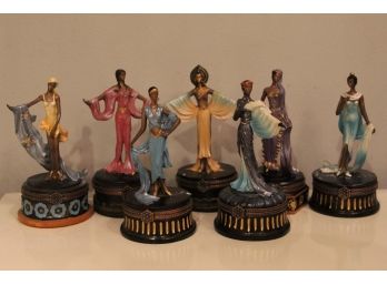 Collection Of Jewelry Box Figurines