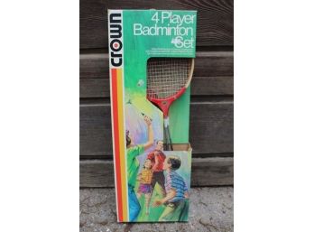 Vintage Crown Badminton Set