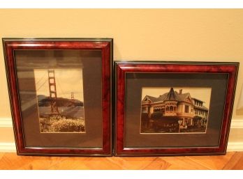 Signed Photos Of Golden Gate Bridge & House