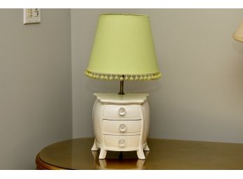 Kids Petite Table Lamp Featuring Three Small Drawers