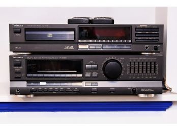 Technics Stereo System With Remotes