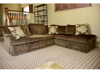 Lovely Safavieh Henredon Upholstery Collection Sectional Sofa Paid $5600