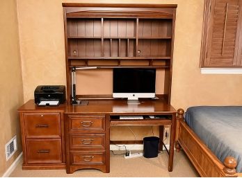 Stanley Furniture Desk With Hutch 50 X 24 X 76