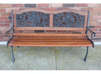 Outdoor Bench W/ Cushions
