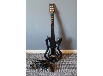 Guitar Hero Guitar & Rockband Microphone