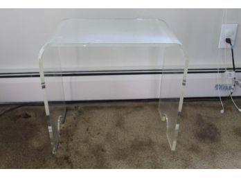 MCM Lucite Side Table #1