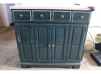 Green End Table