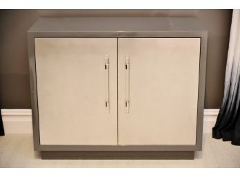 Outstanding MCM Cabinet Featuring Lucite Handles 40 X 17 X 32