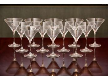 12 Martini Glasses