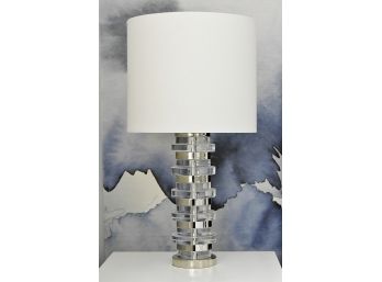 MCM Lucite Table Lamps