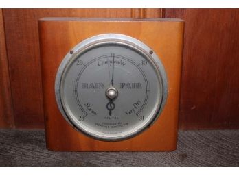 Vintage Tel-Tru Weather Barometer