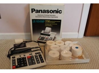 Panasonic Electronic Printing Calculator