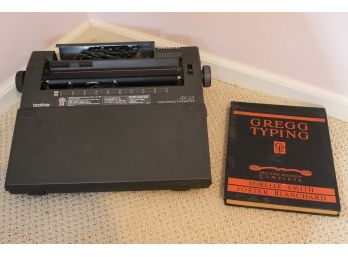 Brother Electronic Typewriter & Typing Book
