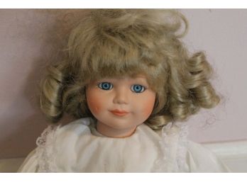 12' Blue Eyed Blonde Hair Baby Doll
