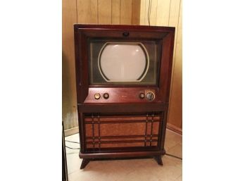 Antique Philco Box Television