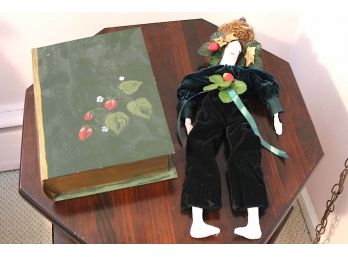Handcrafted Doll & Hand-painted Box