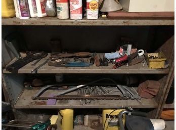 Tool Shelf Lot
