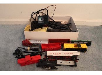 Collection Of Vintage Revell Trains, Tracks And Transformer