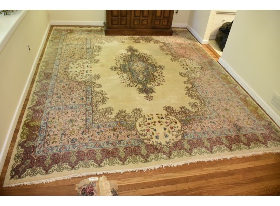 Signed Hand Woven Middle Eastern 9.5  X 11.5 Rug- READ