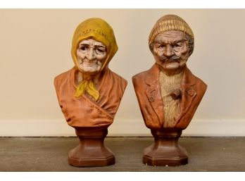 Man And Woman Holland Figurines