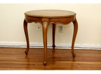 Vintage Round Side Table 30 X 27 For Restoration