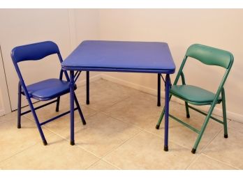 Kids Folding Table And Chairs 24 X 24 X 20
