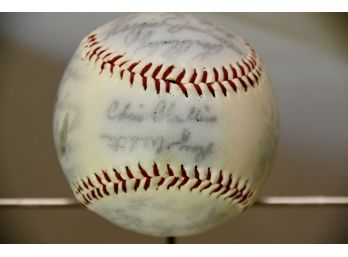 1970's NY Yankees Signed Baseball
