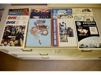 Vintage Sports Yearbooks And Magazines
