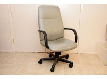 Gray Rolling Desk Chair