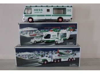 Hess 1998, 2001, 2002 RV, Helicopter, Airplane Lot