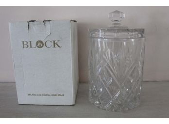 Block Crystal Jar