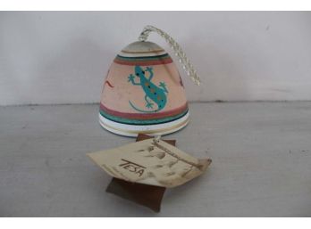 Vintage Tesa Hand Painted Southwestern Bell