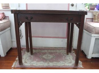Lovely Mahogany Extendable Library Table- For Restoration