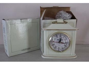 Two International Silver Co. Clocks
