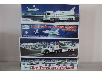 Hess 1999 & 2002 Space Shuttle & Airplane Lot