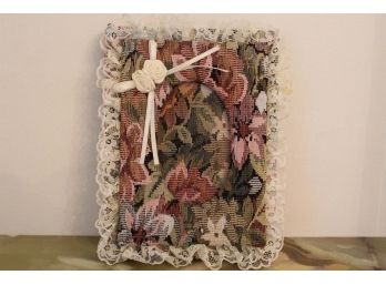 Embroidered Floral Photo Album