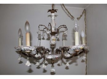 Hanging Candle Chandelier With Chain