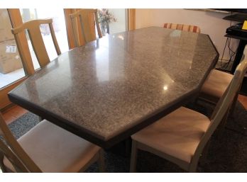 Modern Granite Dining Table (Seats 8)