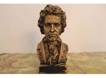 American Made General Art Company Beethoven Ceramic Bust