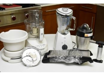 Appliance Lot Including Cuisinart And Juicer