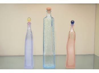 Triple Whammy Tall Glass Bottles