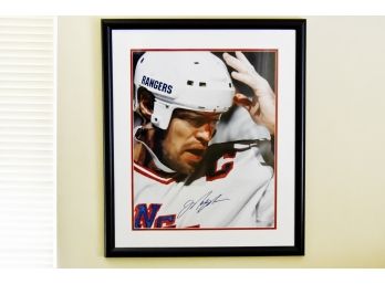Mark Messier Signed And Framed Photo With Steiner Sports COA 26 X 22