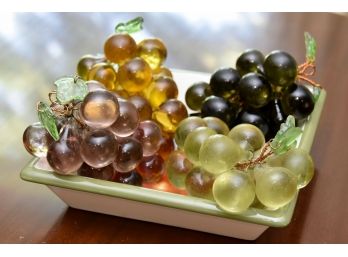 Assortment Of South American Glass Grapes