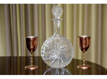 Decanter And Wine Cups