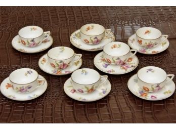 Vintage Rosenthall Demitasse Cups And Saucers