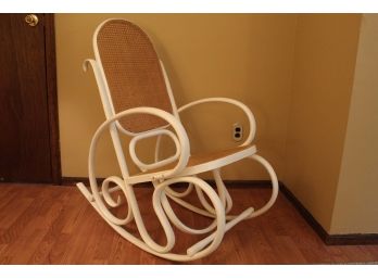 Cane Back & Seat Rocking Chair