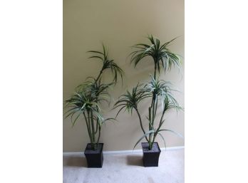 Pair Of Artificial Plants