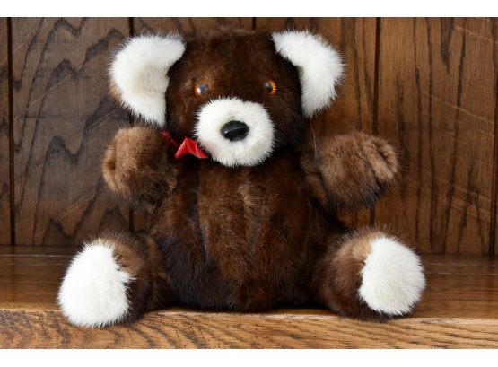 Custom Made Mink Teddy Bear