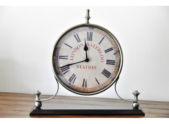 London Waterloo Station Mantle Clock 16 X 15