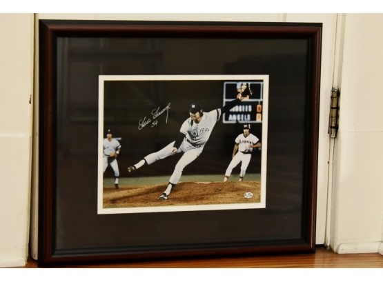 22 X 18 NY Yankees Goose Gossage  Framed Picture With COA